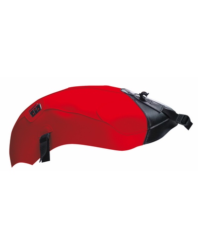 Protège Reservoir Moto Sur Mesure BAGSTER Triumph Speed Triple 1050 2011-12 rouge-noir mat