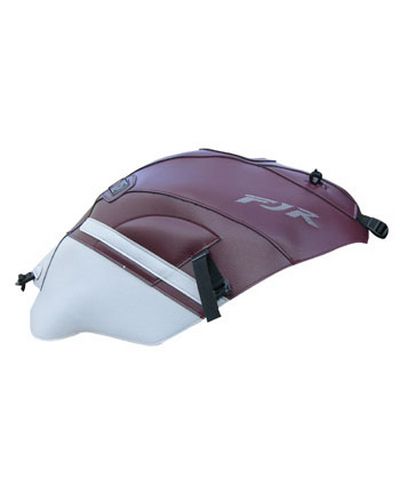 Protège Reservoir Moto Sur Mesure BAGSTER Yamaha FJR 1300 2007 bordeaux foncé-gris clair