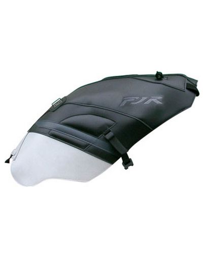 Protège Reservoir Moto Sur Mesure BAGSTER Yamaha FJR 1300 2008-09 noir-gris clair-bande anthra.