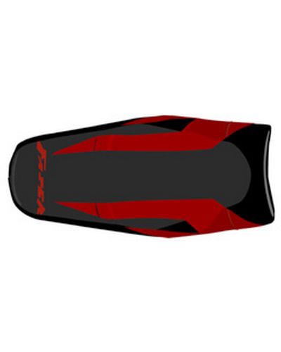 Housse Selle BAGSTER Yamaha FZS 1000 Fazer rouge fonce noir lettre rouge