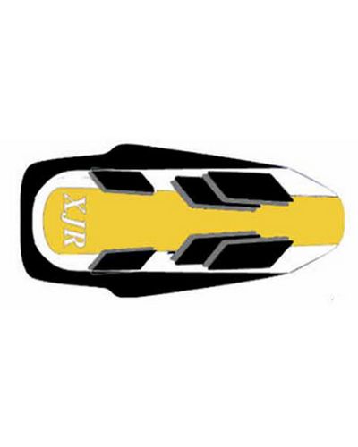 Housse Selle BAGSTER Yamaha XJR 1300 jaune noir gris clair