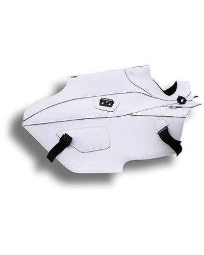 Protège Reservoir Moto Sur Mesure BAGSTER Yamaha XTZ 660 Tenere 2008 blanc