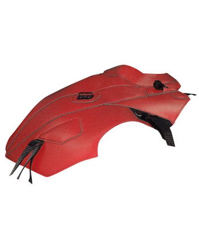 Protège Reservoir Moto Sur Mesure BAGSTER Yamaha XTZ 660 Tenere 2009 rouge foncé