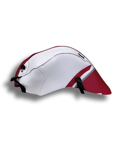 Protège Reservoir Moto Sur Mesure BAGSTER Yamaha YZF 125 R 2008 rouge-blanc