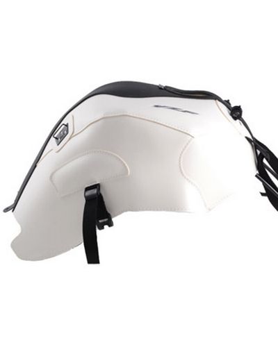 Protège Reservoir Moto Sur Mesure BAGSTER Yamaha YZF 125 R 2013 blanc-noir mat