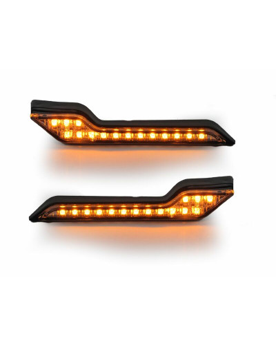 Protège Main Moto BARKBUSTERS Clignotants BARKBUSTERS LED orange 2 pièces