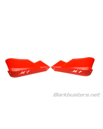 Protège Main Moto BARKBUSTERS Coques de protège-mains BARKBUSTERS Jet rouge