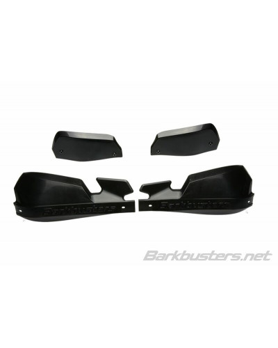 Protège Main Moto BARKBUSTERS Coques de protège-mains BARKBUSTERS VPS MX Black on Black/déflecteur noir