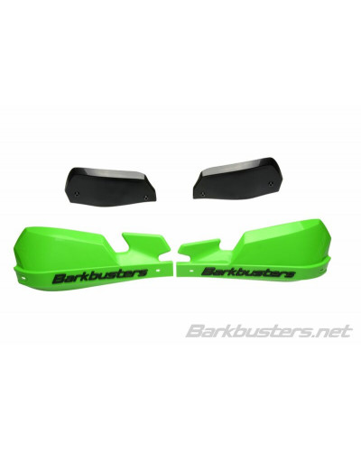 Protège Main Moto BARKBUSTERS Coques de protège-mains BARKBUSTERS VPS MX vert/déflecteur noir