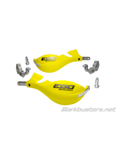 Protège Main Moto BARKBUSTERS Kit protège-mains BARKBUSTERS Ego montage 2 points guidon Ø28,6mm jaune