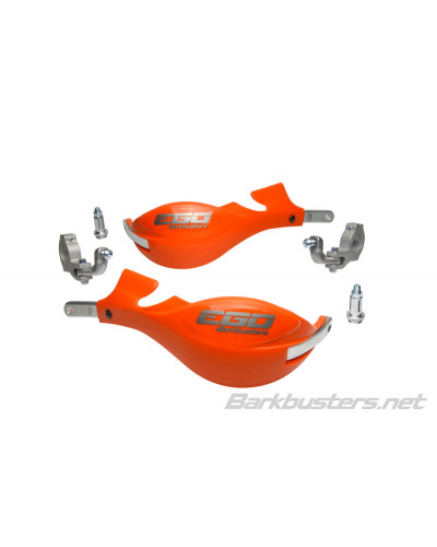 Protège Main Moto BARKBUSTERS Kit protège-mains BARKBUSTERS Ego montage 2 points guidon Ø28,6mm orange