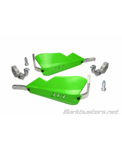 Protège Main Moto BARKBUSTERS Kit protège-mains BARKBUSTERS Jet montage 2 points guidon Ø28,6mm vert