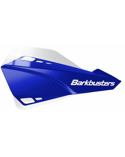 Protège Main Moto BARKBUSTERS Kit protège-mains BARKBUSTERS Sabre montage universel bleu/déflecteur blanc