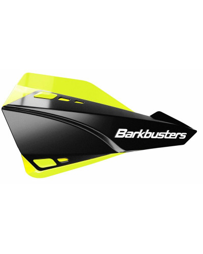 Protège Main Moto BARKBUSTERS Kit protège-mains BARKBUSTERS Sabre montage universel noir/déflecteur jaune HiViz