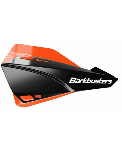 Protège Main Moto BARKBUSTERS Kit protège-mains BARKBUSTERS Sabre montage universel noir/déflecteur orange