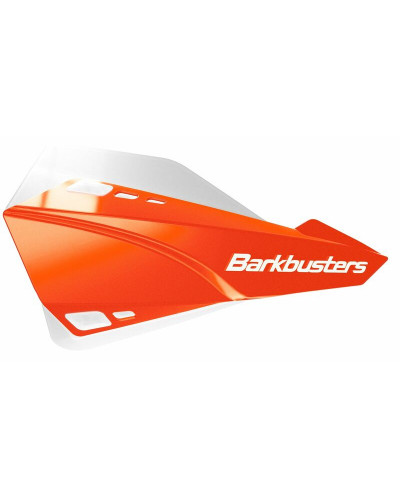 Protège Main Moto BARKBUSTERS Kit protège-mains BARKBUSTERS Sabre montage universel orange/déflecteur blanc