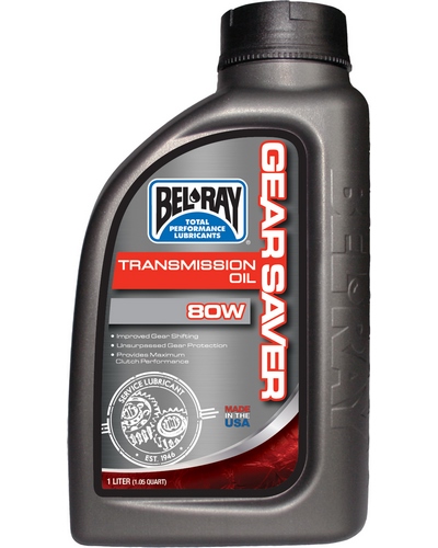 Huile Boite Vitesse BEL-RAY Gear Saver Transmission 80W 1 litre Huile Boite Vitesse BEL-RAY Gear Saver Transmission 80W 1 litre