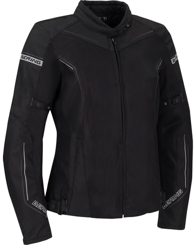 Blouson Moto Été BERING Blouson Cancun Lady noir-gris