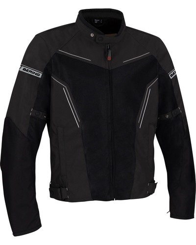 Blouson Moto Été BERING Blouson été Cancun noir-gris