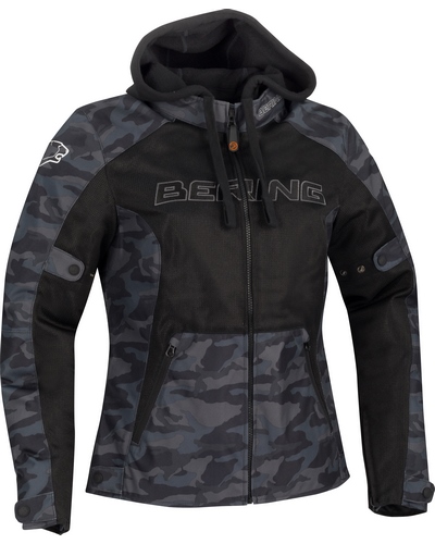 Blouson Moto Été BERING Blouson été Spirit lady noir-camo