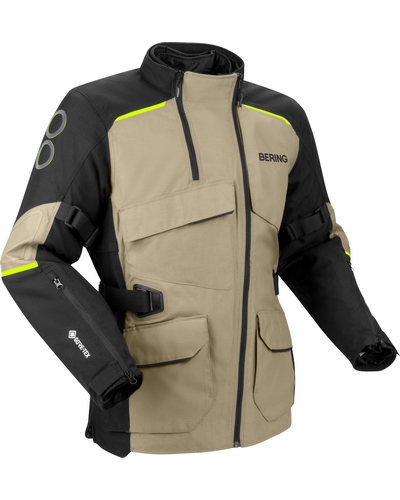 Veste Textile BERING Brisbane Gore-Tex noir-beige