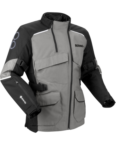 Veste Textile BERING Brisbane Gore-Tex noir-gris