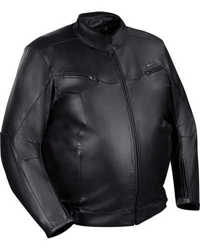 Blouson Cuir Moto BERING Cuir Gringo King Size noir