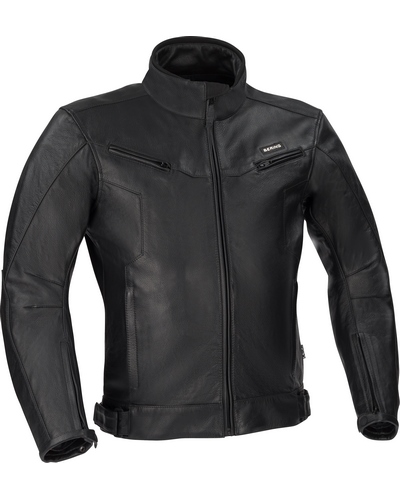 Blouson Cuir Moto BERING Cuir Gringo noir