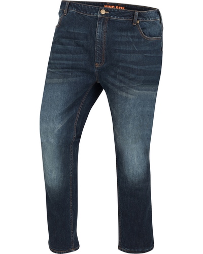 Jeans Moto BERING Elton King size Evo bleu