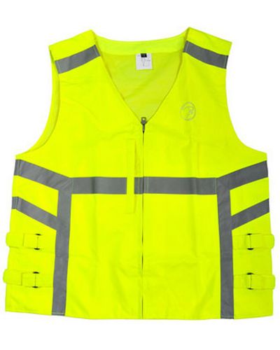 GILET DIVERS BERING haute visib jaune fluo