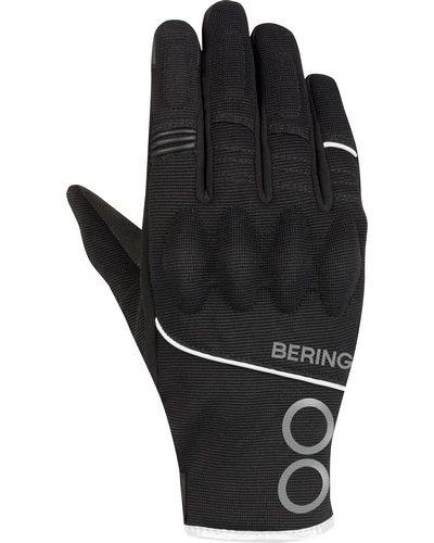 Gants Moto Mi-Saison BERING Nassau noir-blanc