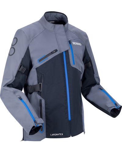 Veste Textile BERING Oxygen laminé noir-bleu
