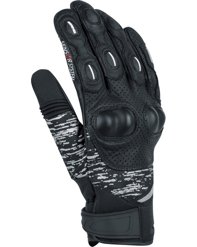 Gants Moto Été BERING Ponoka noir-gris