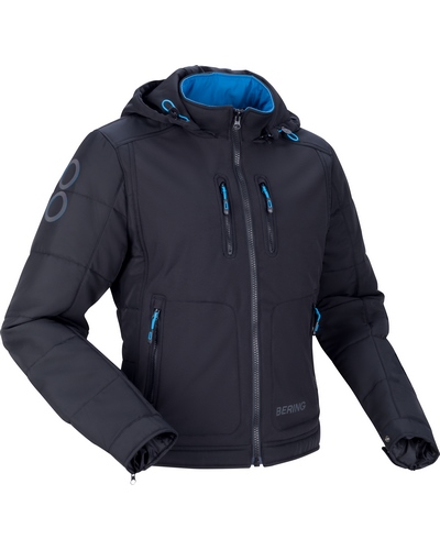 Blouson Textile Moto BERING Scoop noir