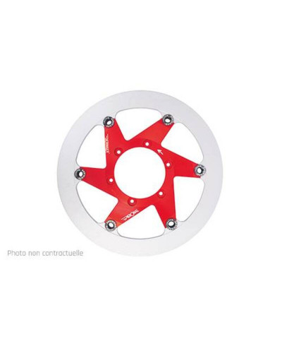 Disque Frein Moto BERINGER Disque de frein BERINGER Aeronal fonte flottant rouge - H31FR