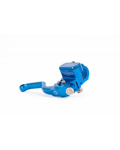 Maitre Cylindre Frein Moto BERINGER Maître-cylindre de frein radial BERINGER Aerotec® Ø14,5mm bocal integré bleu (levier type 2 - 14cm)