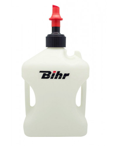 Jerrican Moto BIHR Bidon d'essence BIHR Home Track homologué TÜV blanc 10L