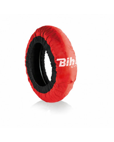 Couvertures Chauffantes Moto BIHR Couvertures chauffantes BIHR Evo2 autorégulée rouge pneus 200mm