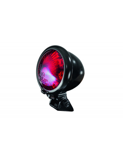 Accessoires Feux Moto BIHR Feu arrière LED homologué rouge Bihr EGG noir
