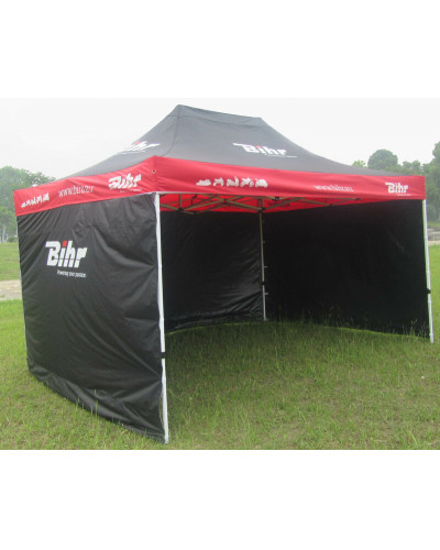 BIHR Tonnelle de paddock BIHR Home Track 4 5x3m avec 3 cloisons amovibles