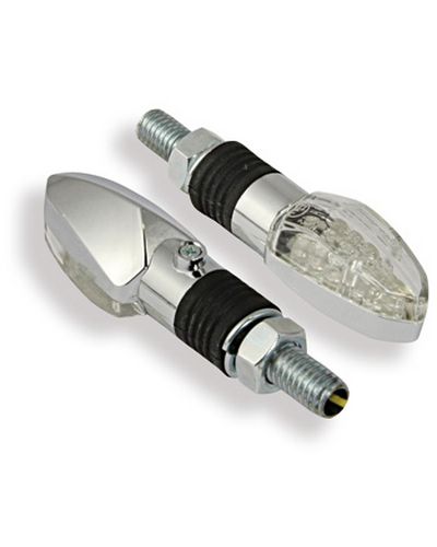 Clignotants Moto BIKE-IT POD LED CHROME