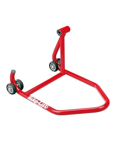 Béquille Arrière et Lève Moto BIKE LIFT Béquille arrière monobras BIKE LIFT prise droite rouge