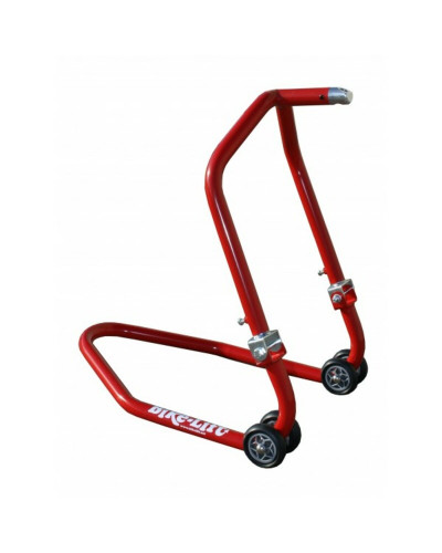 Béquille Arrière et Lève Moto BIKE LIFT Béquille avant sous té de fourche BIKE LIFT rouge universelle