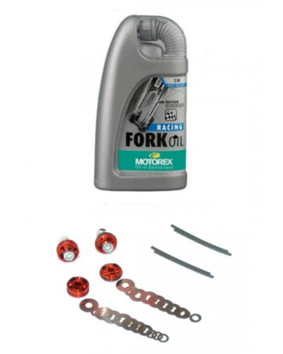 Kits Clapets Fourche Moto BITUBO Kit clapets BITUBO + huile de fourche MOTOREX Buell XB9/XB12