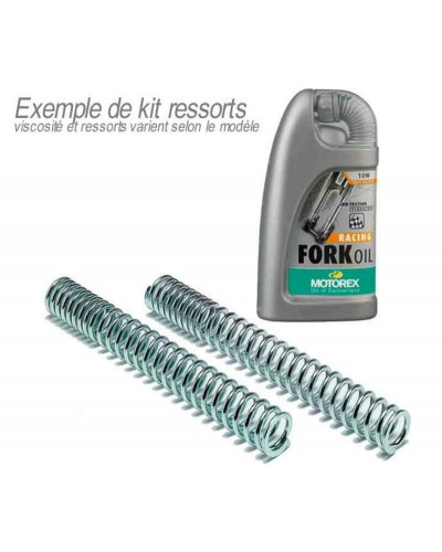 Kit Ressorts Moto BITUBO Kit ressort de fourche BITUBO tarage 0 45 avec huile de fourche MOTOREX Honda XR600R