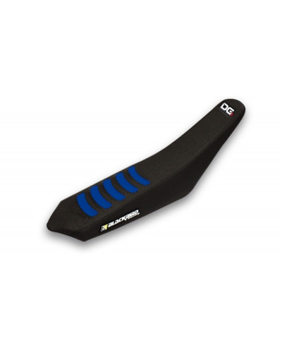 Housse Selle BLACKBIRD Housse de selle BLACKBIRD Double Grip 3 noir/bleu Sherco SE/SEF/SE-R/SEF-R