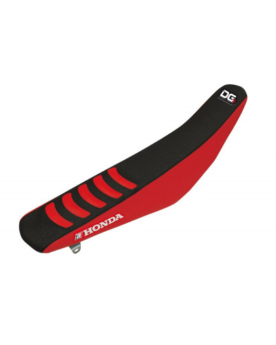 Housse Selle BLACKBIRD Housse de selle BLACKBIRD Double Grip 3 noir/rouge Honda