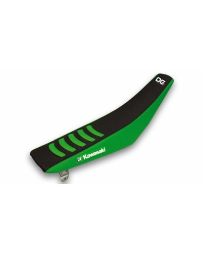 Housse Selle BLACKBIRD Housse de selle BLACKBIRD Double Grip 3 noir/vert Kawasaki KX250F KX450F