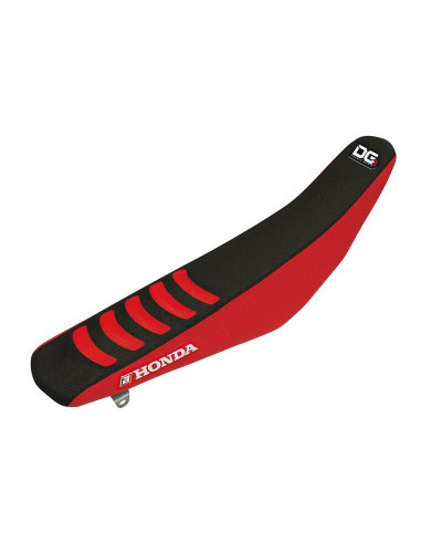 Housse Selle BLACKBIRD Housse de selle BLACKBIRD Double Grip 3 rouge/noir Honda CRF250R/450R