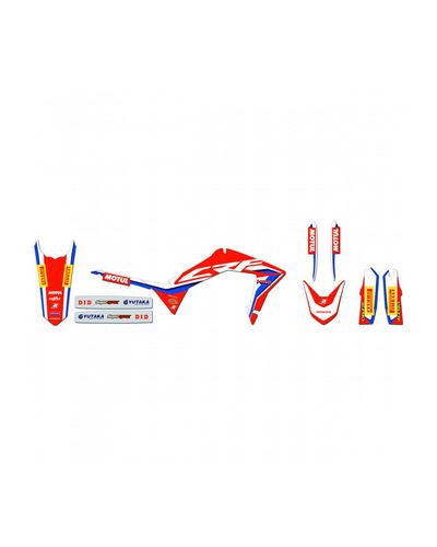 KIT STICKERS BLACKBIRD Kit complet BLACKBIRD Replica Team HRC 2019 Honda